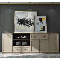 MDF or solid wood laminate customized furniture dining room sideboard