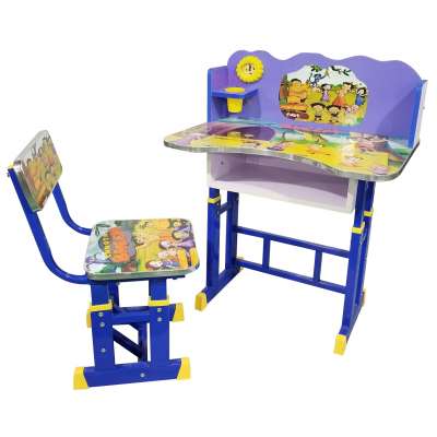 Cheap Child Assemble Study Table and Chair Set with only 80 RMB