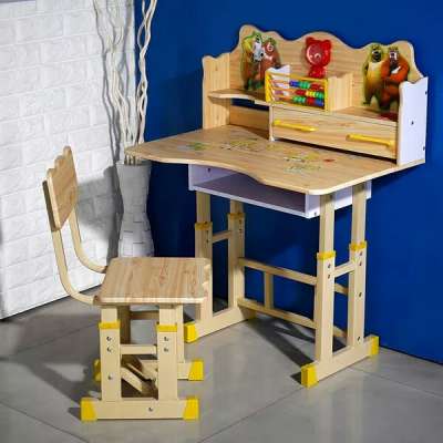 plywood Students desk sets study table&chair sets/primary cheap kid's desk