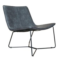 Contemporary PU leather upholstery metal steel frame support dining chairs